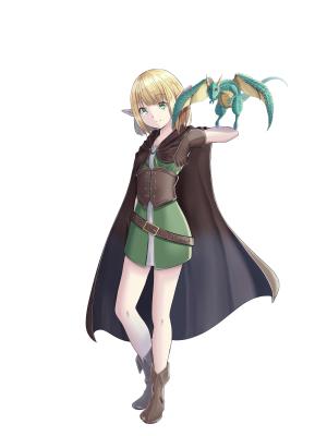 カード、ゲーム向けキャラクター立ち絵②ました