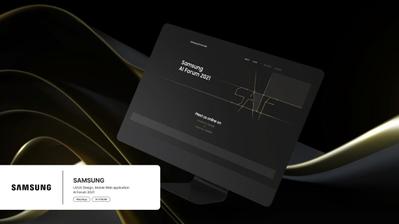 サムスン電子 2021 AIフォーラムサイトを構築しました