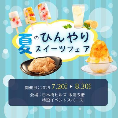 架空のスイーツフェアを開催するための広告バナーを作成しました