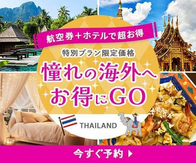 海外旅行の格安プランのバナー制作をしました