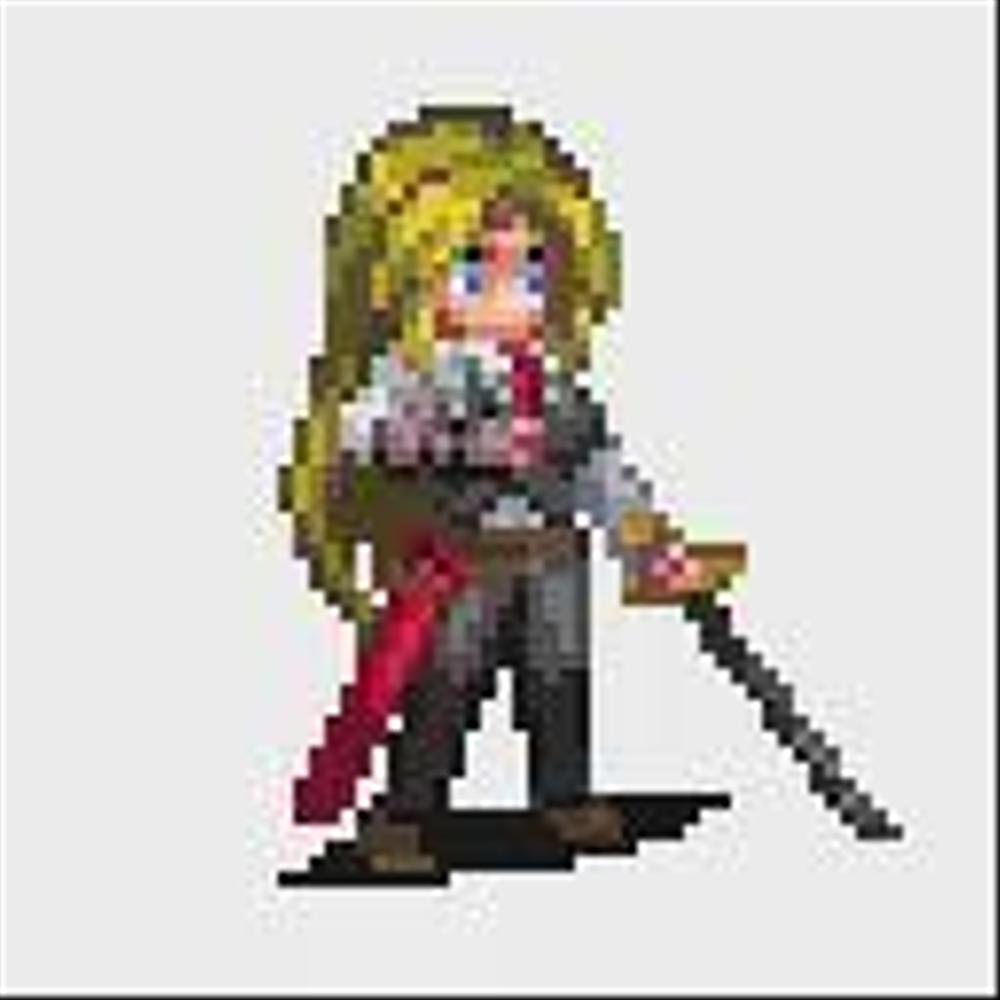 48pxほどのキャラクターのドットアニメーションを制作しました