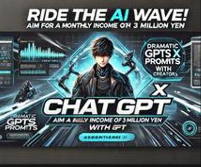 OpenAIのChatGPTについて、誰でも、お手軽カンタンにGPTｓを作れるようにコンテンツを作りました