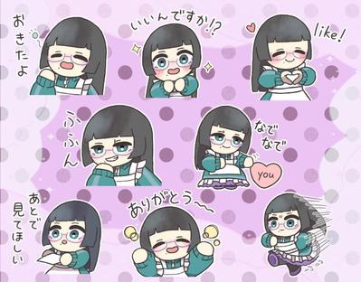 オリジナルLINEスタンプを制作しました