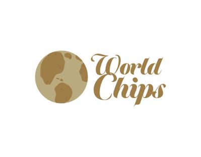 ポテトチップス専門店のロゴを作成しました