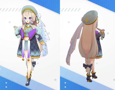 イラストレーター名取なと様のオリジナルキャラクター「トナリさん」を制作しました