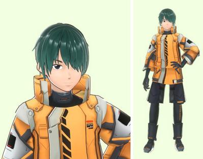 3Dモデリング（男性キャラクター、SFサイバー風）　VRoidで制作しました