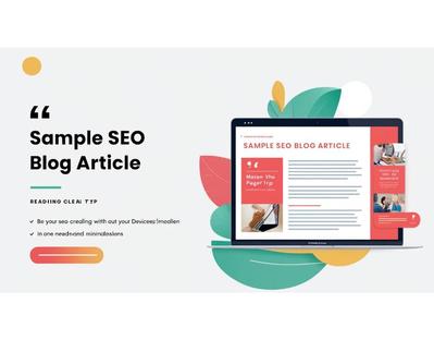 SEOを意識したブログ記事のサンプルを作りました