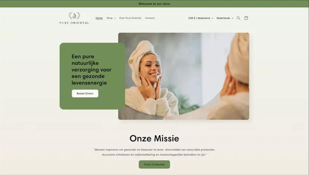 【米国企業様依頼】ミドルエイジ層女性向けの健康・美容サプリメント扱うECサイトを開発ました