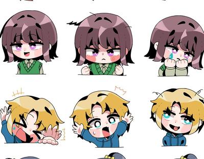 ミニキャラの習作を制作しました