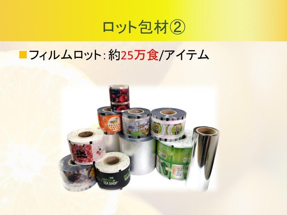 過去、お客様のPB新製品開発のお手伝いをさせていただきました
