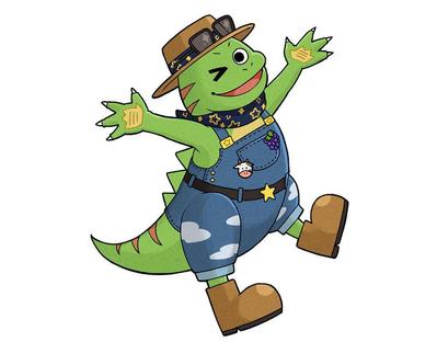 福井県・六呂師高原をモチーフにしたキャラクターをデザインしました