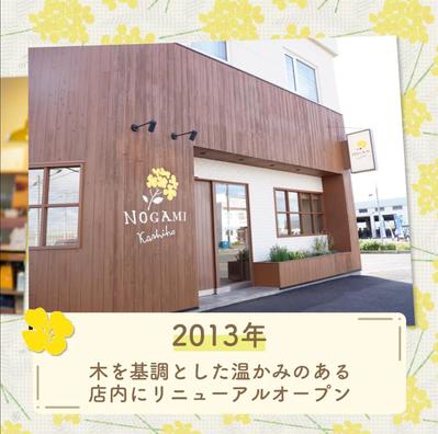洋菓子屋さんの店内・Instagramにて掲載される周年記念動画を制作しました