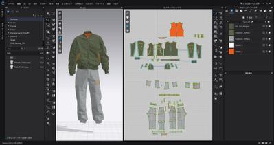 パターン、3Dデータ共に企画会社にてプレゼン用に作成しました