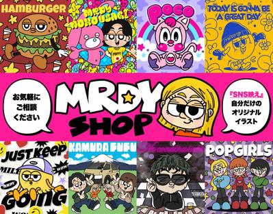 オリジナルイラストを制作・販売しました