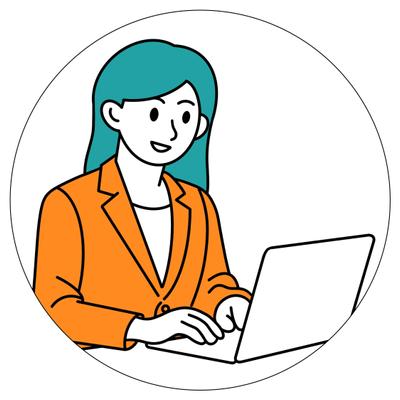 企業用チャットアイコンを制作しました
