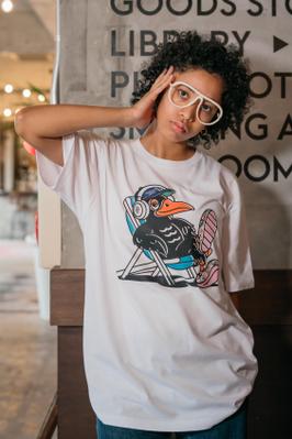 ポップアップ用のTシャツをデザインしました