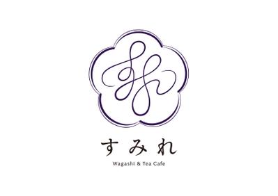 「すみれ Wagashi & Tea Cafe」のロゴデザインをしました