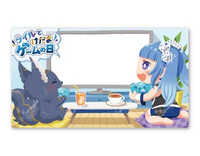 ゲーム配信用サムネイルイラストを担当しました