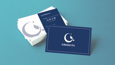 株式会社CRESCITA様‐名刺を制作させていただきました