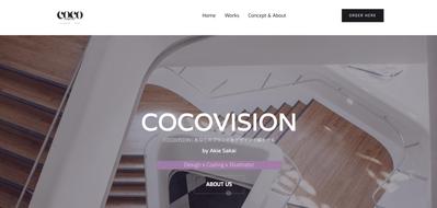 “らしさ”を形にする。心を動かすWebデザイン／COCOVISIONのWebサイト制作をました