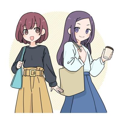 【絵柄サンプル③】ゆるめでかわいいイラストを作成しました
