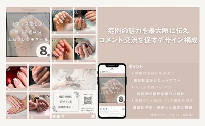 人気No.1 上品フレンチネイル8選 投稿デザインを作成しました