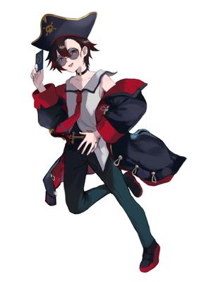 オリジナルキャラクターのイラストを制作ました
