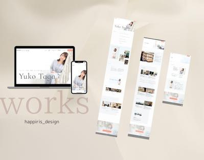フリーアナウンサーの方の公式サイトをリニューアルさせていただきました