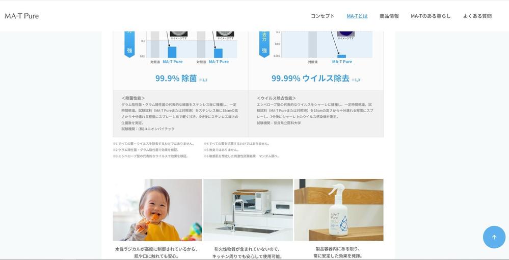 いちばん、大切なひとのために 生まれました、MA-T Pure
ました