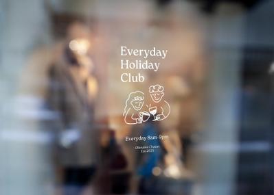 Everyday Holiday Clubというカフェバーのブランディングを行いました