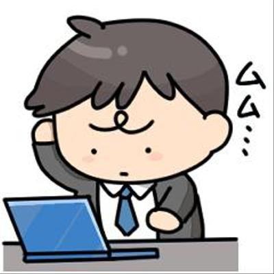 LINEスタンプ「しょんぼり会社員くんの日常スタンプ」を作成しました