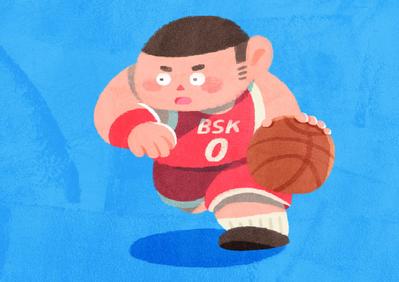 スポーツのオリジナルイラストを制作しました