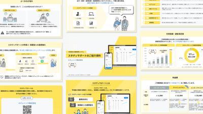 【サービス紹介資料】学習塾向け業務管理システムのサービス紹介資料を自主制作しました
