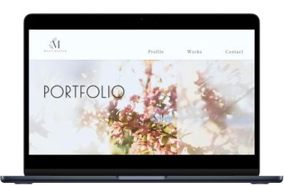 自身のポートフォリオサイトを作成しました