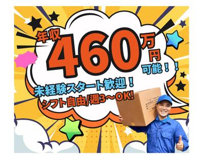 [架空案件]  配送の求人広告バナーを制作しました