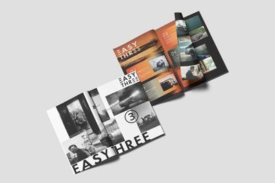 合同会社EASYTHREEさんのパンフレットを制作しました