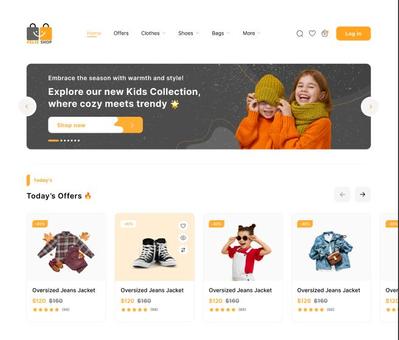 子供向けEコマースサイト「Feliz Shop」のUI/UXデザイン＆開発ました