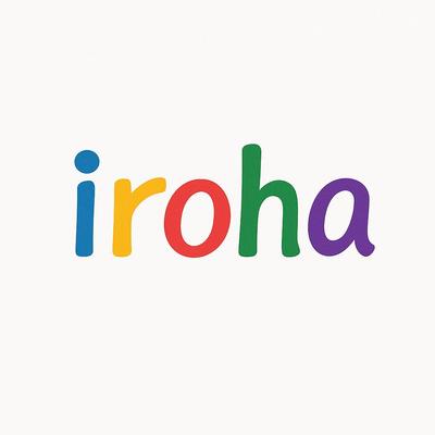 【障がい者アート×グッズ販売】
「iroha（いろは）」を想定してデザインました