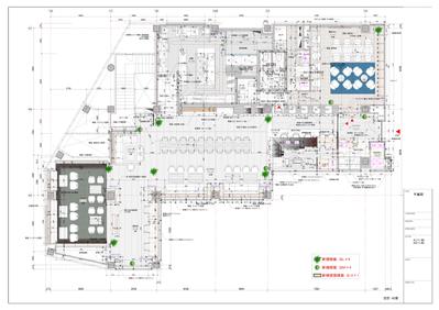 過去に制作した図面になります。ホテル・オフィス造作家具やホテル客室図を載せました