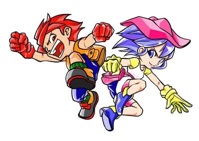 冒険者風のキャラクターを作成しました。ました