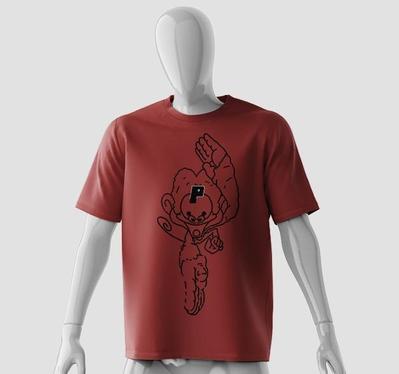 Tシャツ用キャラクターデザインをしました