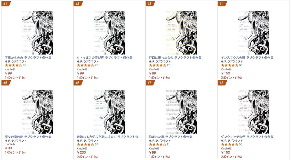 小説を翻訳してAmazonで販売、複数がベストセラーになりました
