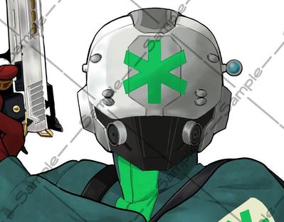 TRPG・立ち絵イラスト作成サービスでのご依頼で「銃を持った30代の男性」全身１枚絵を描かせてもらいました