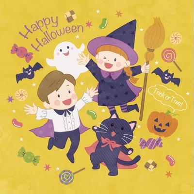 ハロウィンイラストを制作しました