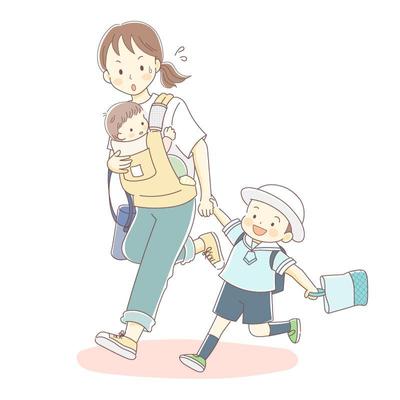 子育てイラストを制作しました