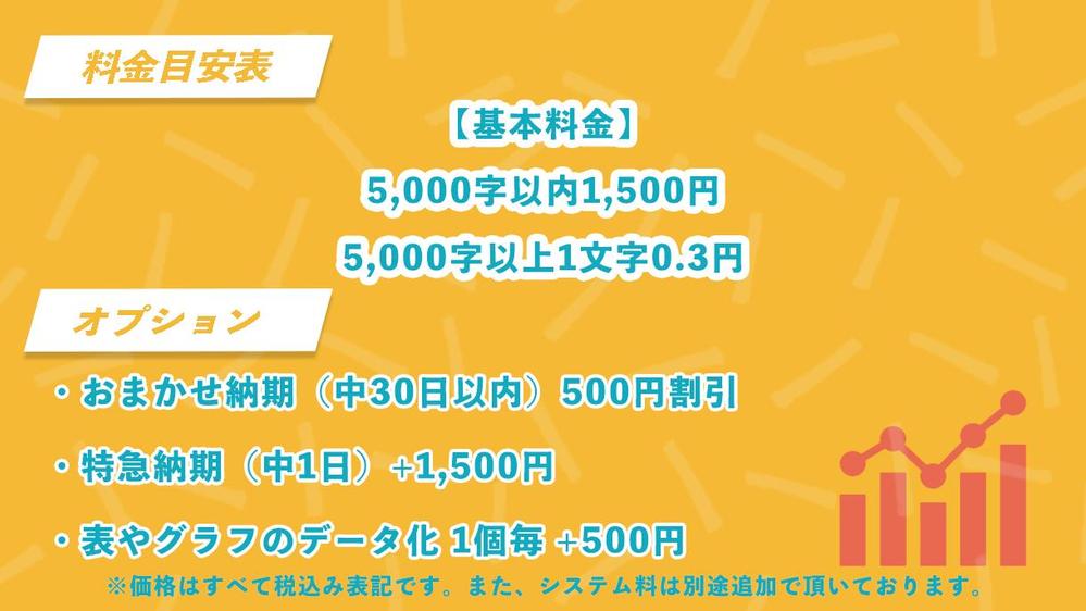 翌日対応可】＜5,000字まで1000円＞画像やPDFをテキストデータ化します - ランサーズ