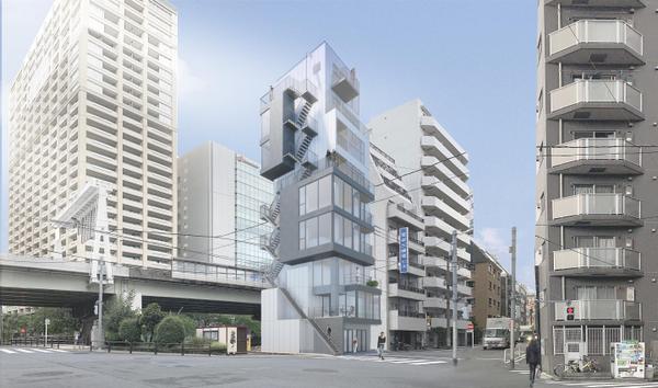 修正無制限で建物（商業、住宅、オフィス等）の３Dパースを作成します