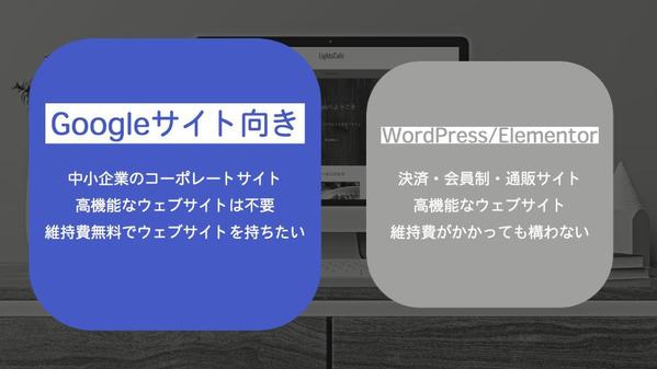 【維持費無料】Googleサイトを使ってウェブサイトを制作します
