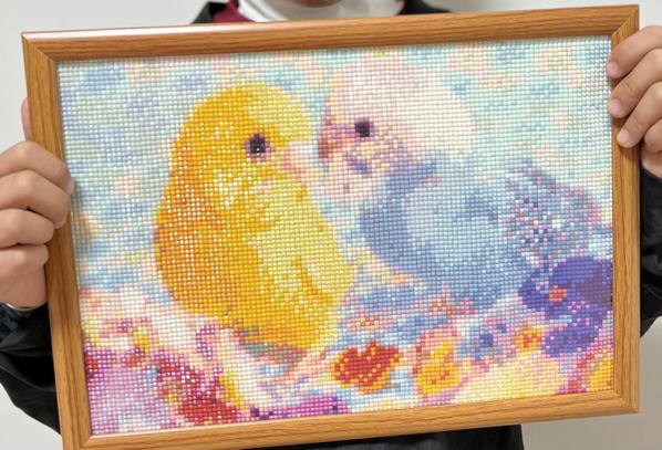 ダイヤモンドビーズアート・ビーズアートの制作代行をします