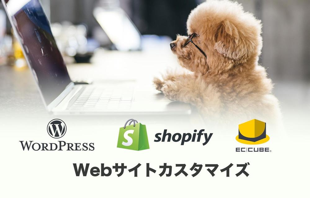Webサイトのカスタマイズ•コンテンツ修正　迅速丁寧に対応いたします
